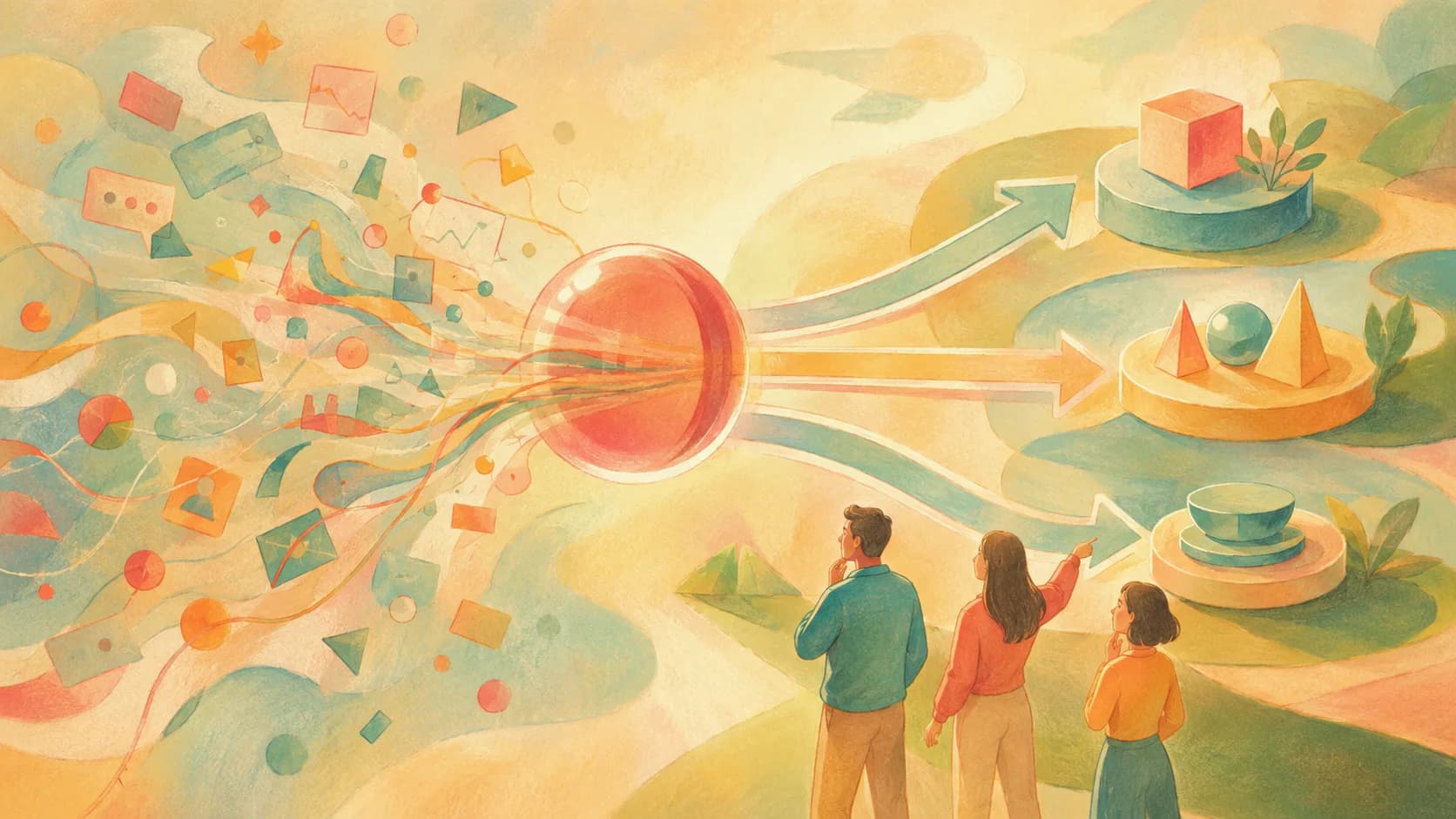 A complex set of digital needs becoming three clear service directions